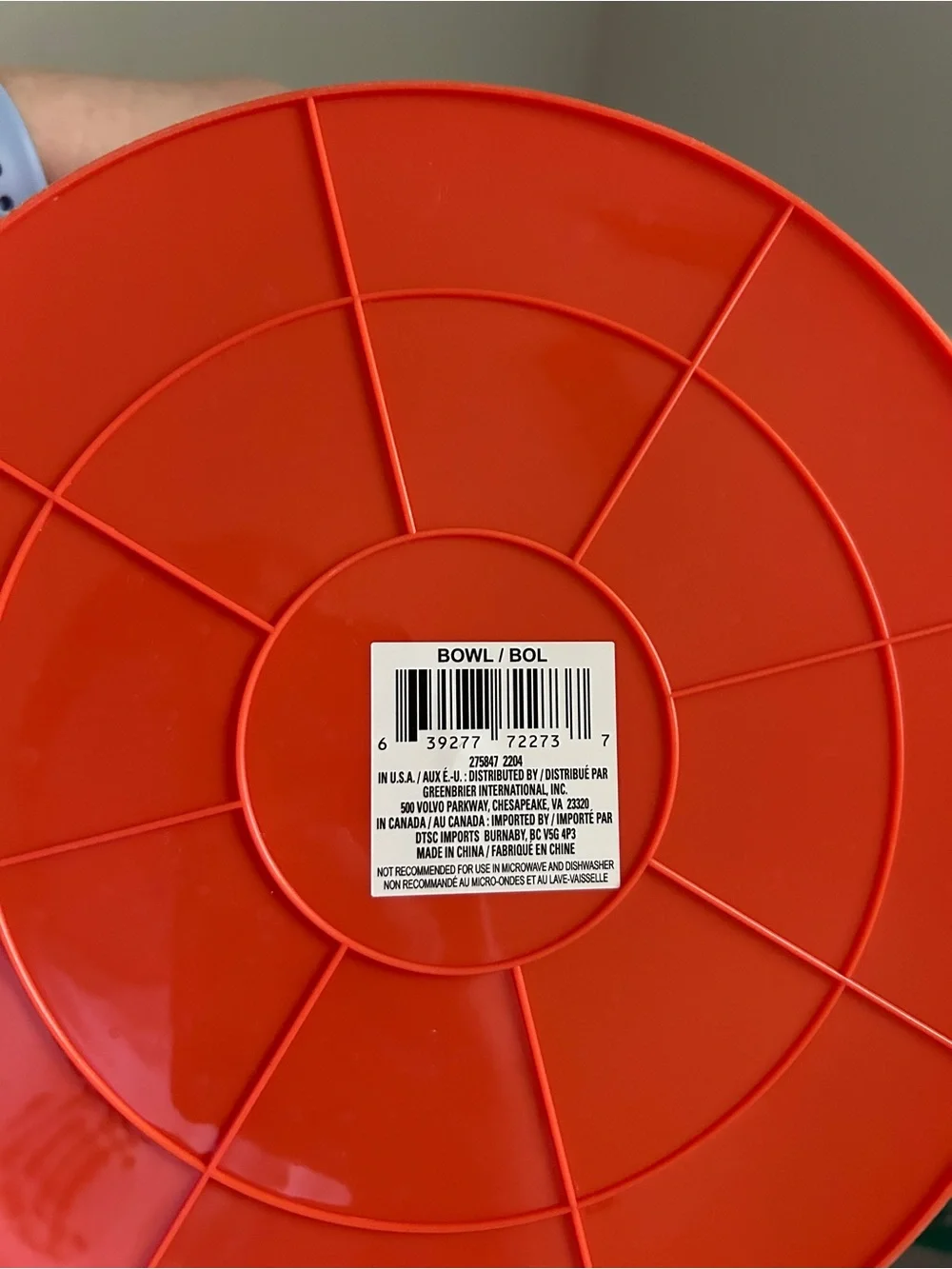 Source Unknown Bright Orange 